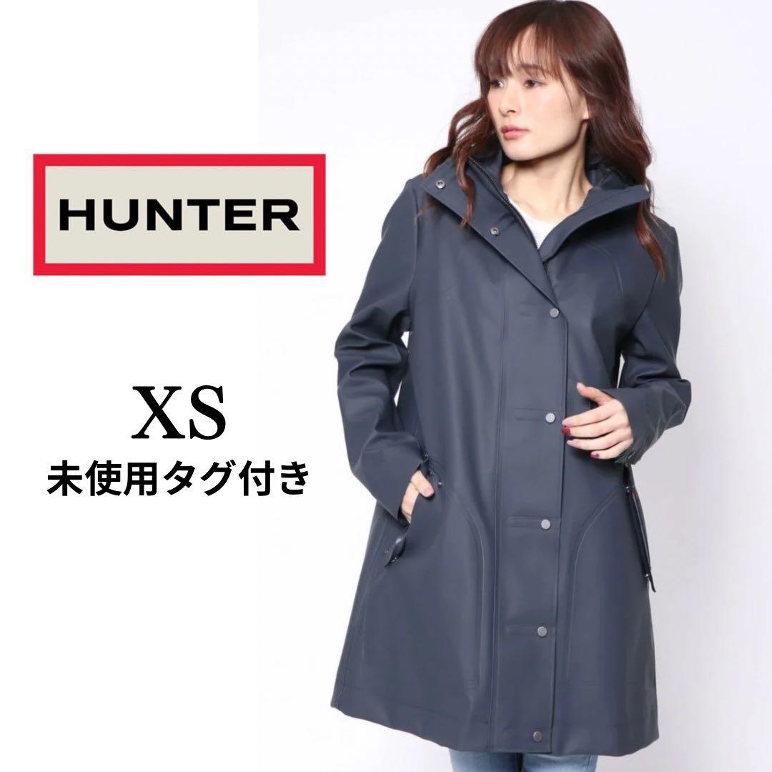 ✨未使用タグ付き✨ハンター　ラバーハンティングコート　レインコート　レインウェア