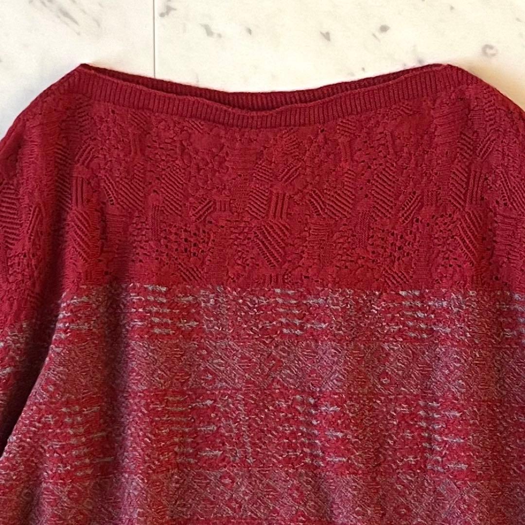 定価4,3万＊極美品 イオコムイオ ウールニットプルオーバー 38 センソユニコ