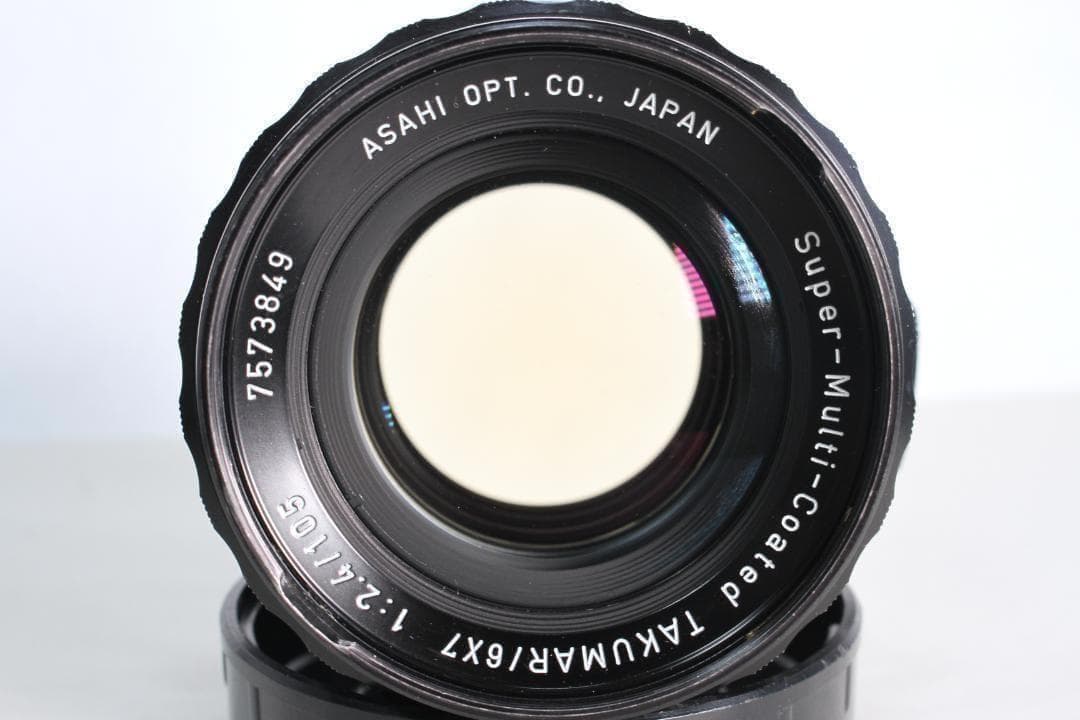 レンズ(単焦点) Super-Multi-Coated TAKUMAR 67 105mm F2.4