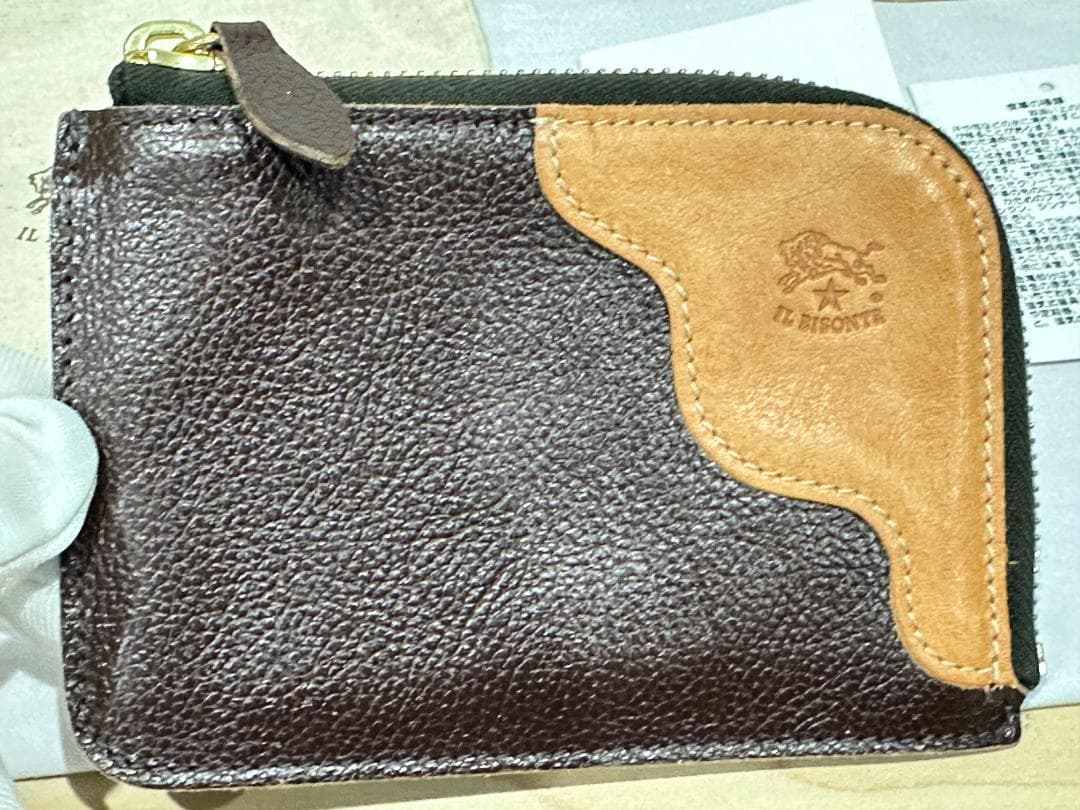 A365: 未使用 IL BISONTE レザーケース
