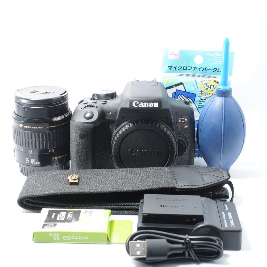 お子様の成長記録に❗️Canon Kiss X8i✨️Wi-Fiでスマホに転送