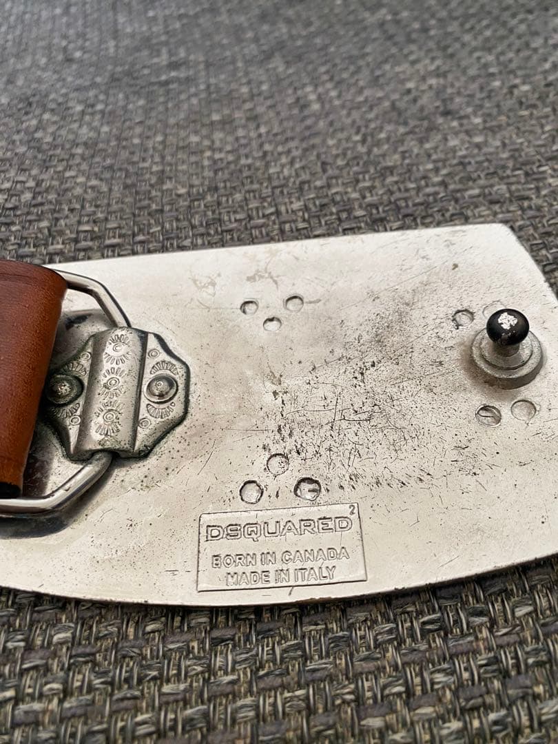 ディースクエアード☆ベルト国内正規品　ブラウン 本物