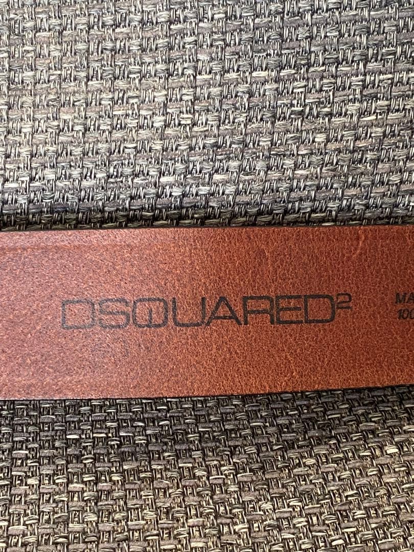 ディースクエアード☆ベルト国内正規品　ブラウン 本物