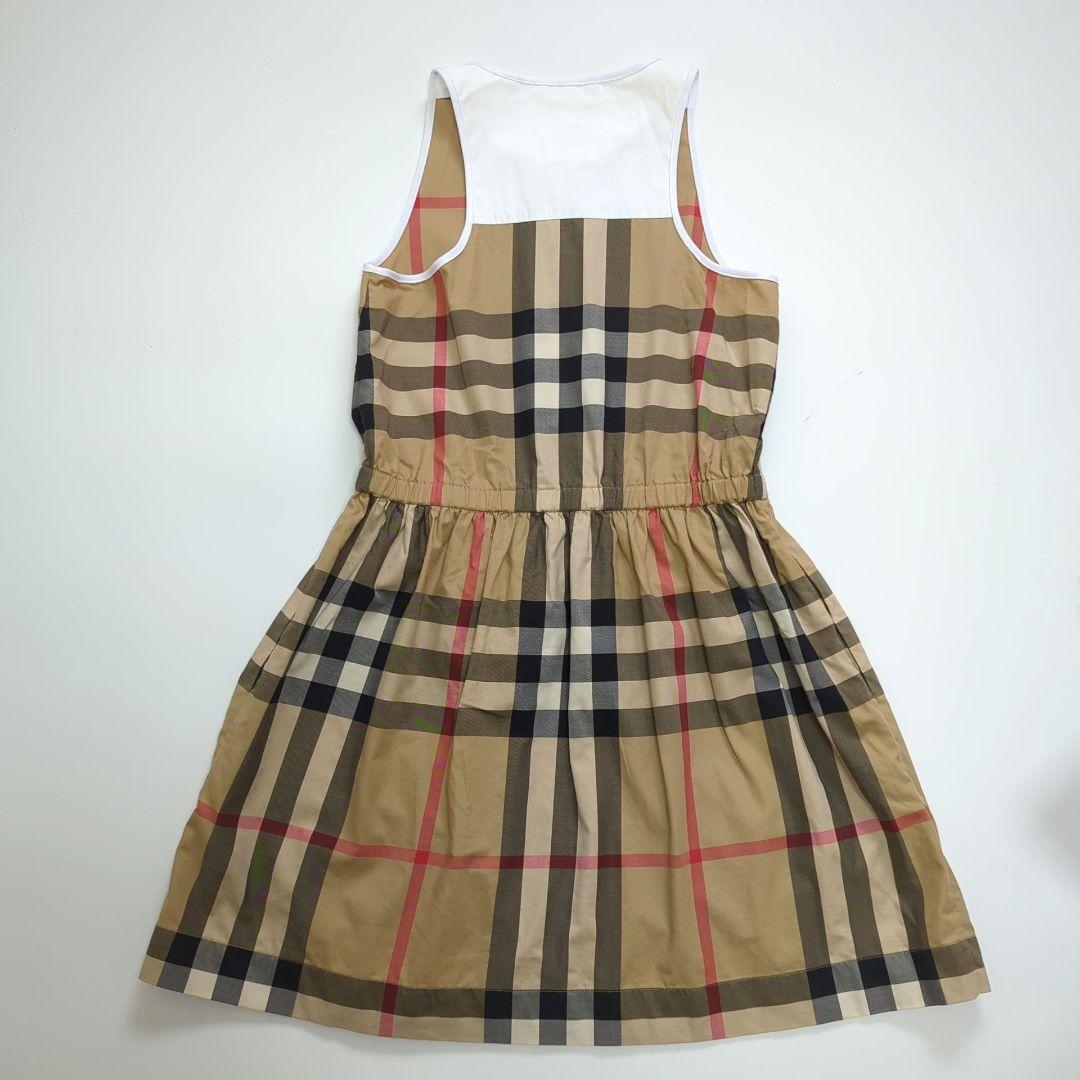 未使用級✨バーバリー 現行モデル スリーブレス ストレッチコットン ドレス
