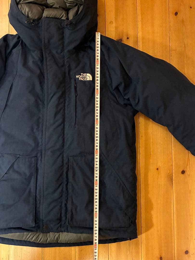 THE NORTH FACE エレバスジャケット Mサイズ ファー付き ネイビー