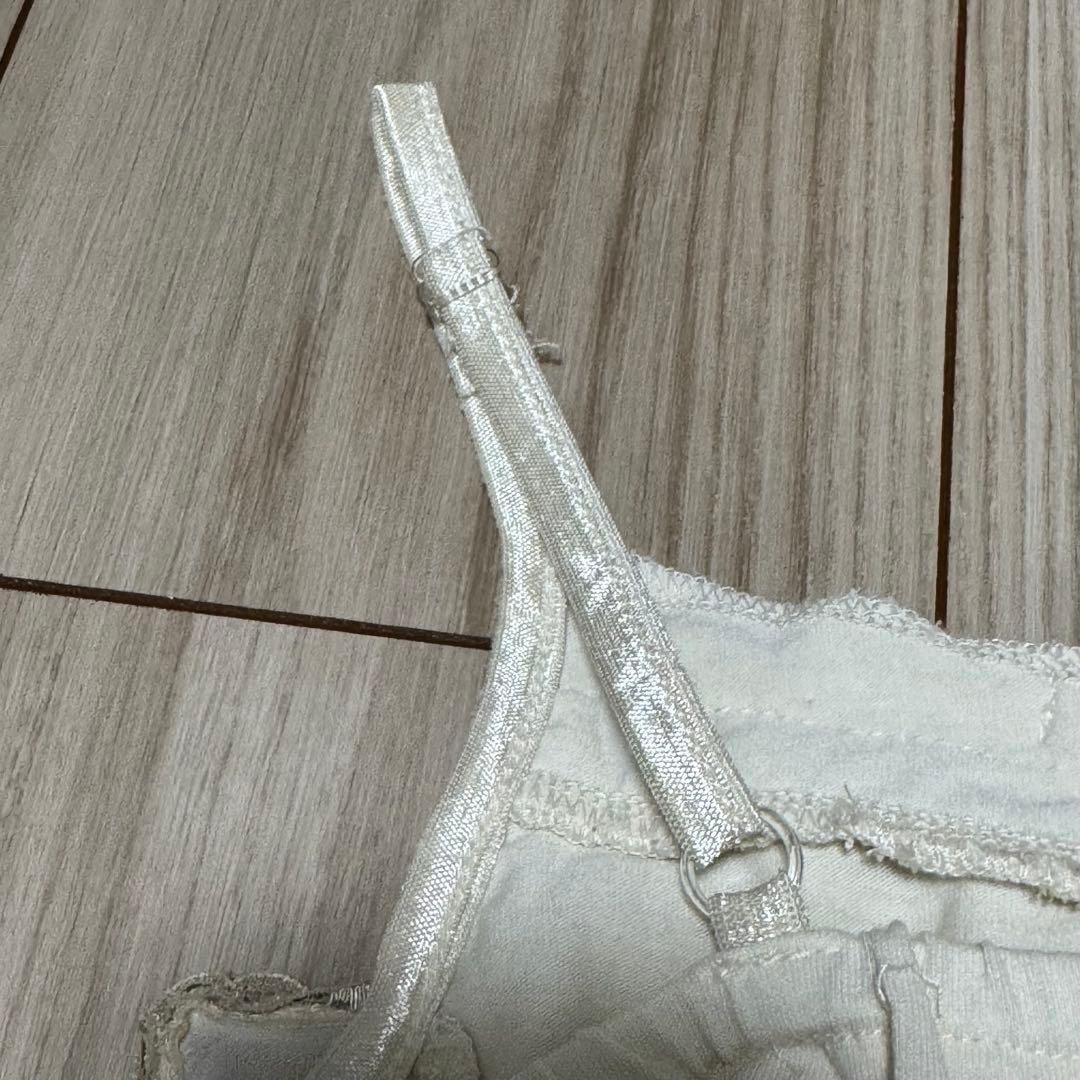 【希少】00s 美品 axes femme ビッグ リボン キャミソール 白 M