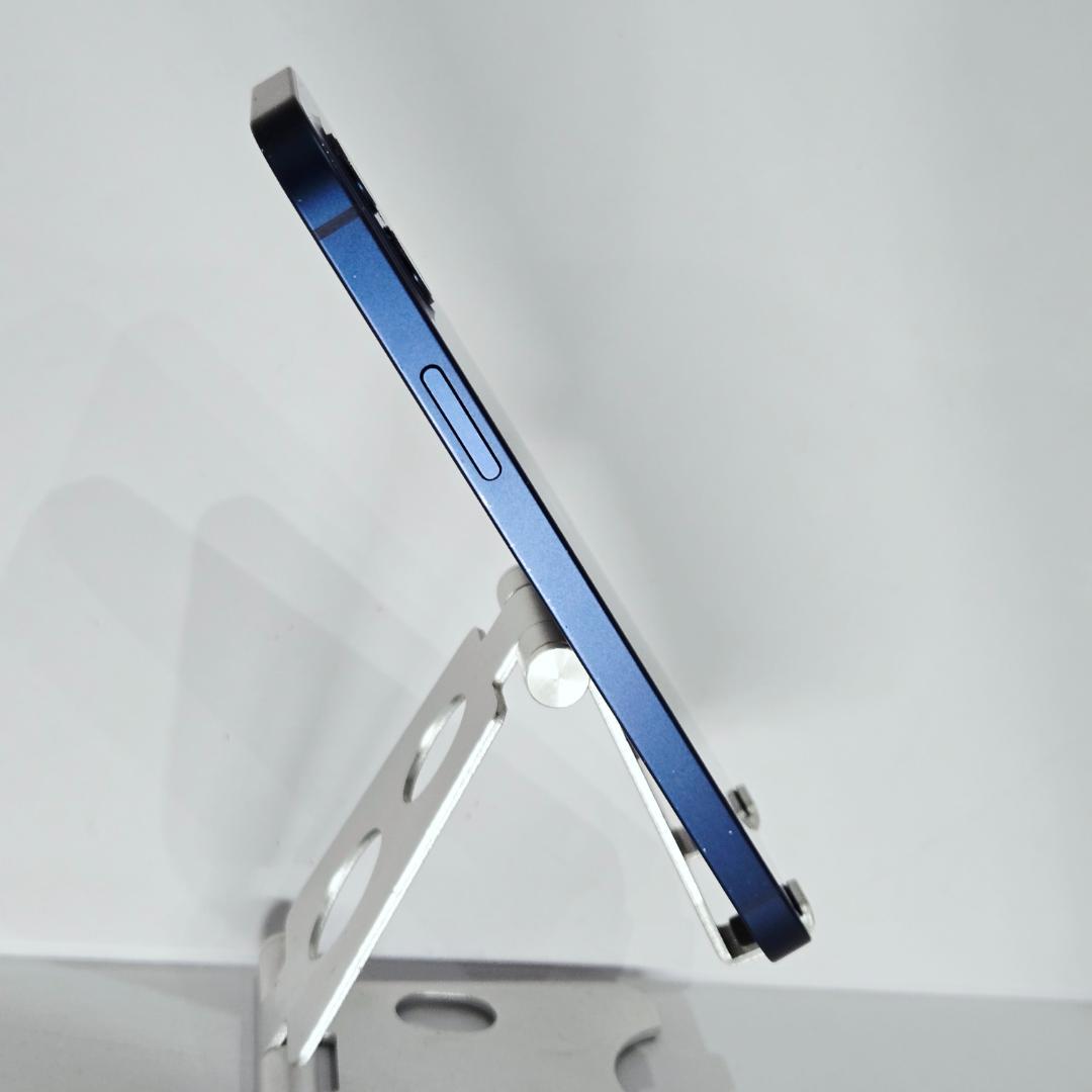 06 iPhone12 ブルー SIMフリー バッテリー83%