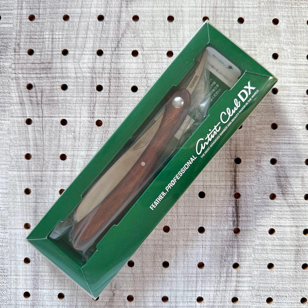 新品 未使用 フェザーアーティストクラブＤＸレザー木柄 ACD-RW