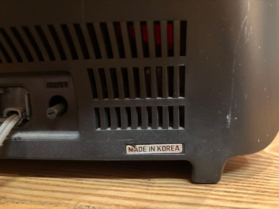 【レトロ】東芝トランジスタ　テレビ　12LD5 1977年製 通電確認済み