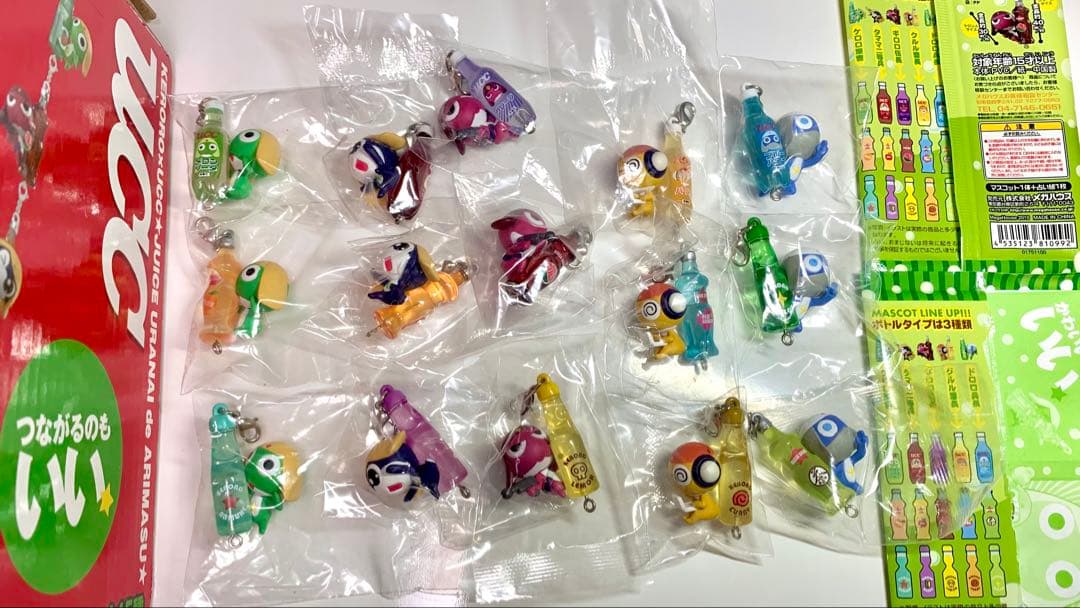 ケロロ軍曹　キャラフォーチュン　メガハウス　uccコラボ　全種コンプ