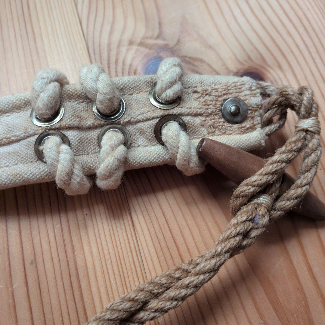 R*g様 RRL キャンバス ロープスタイル ベルト