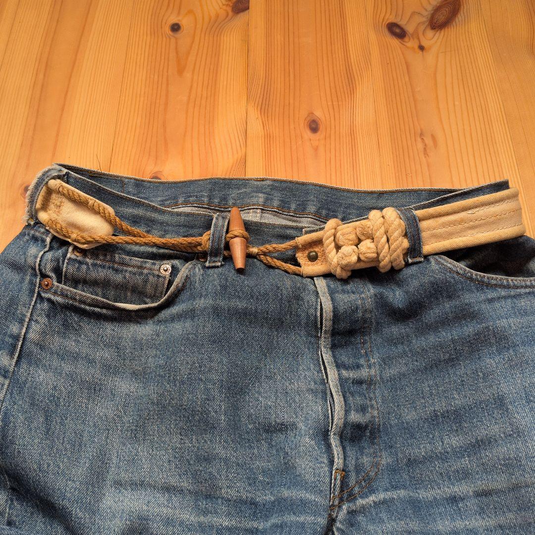 R*g様 RRL キャンバス ロープスタイル ベルト