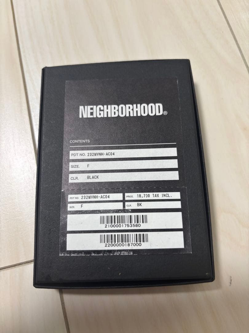 最終値下げ neighborhood レザーケース 新品未使用品