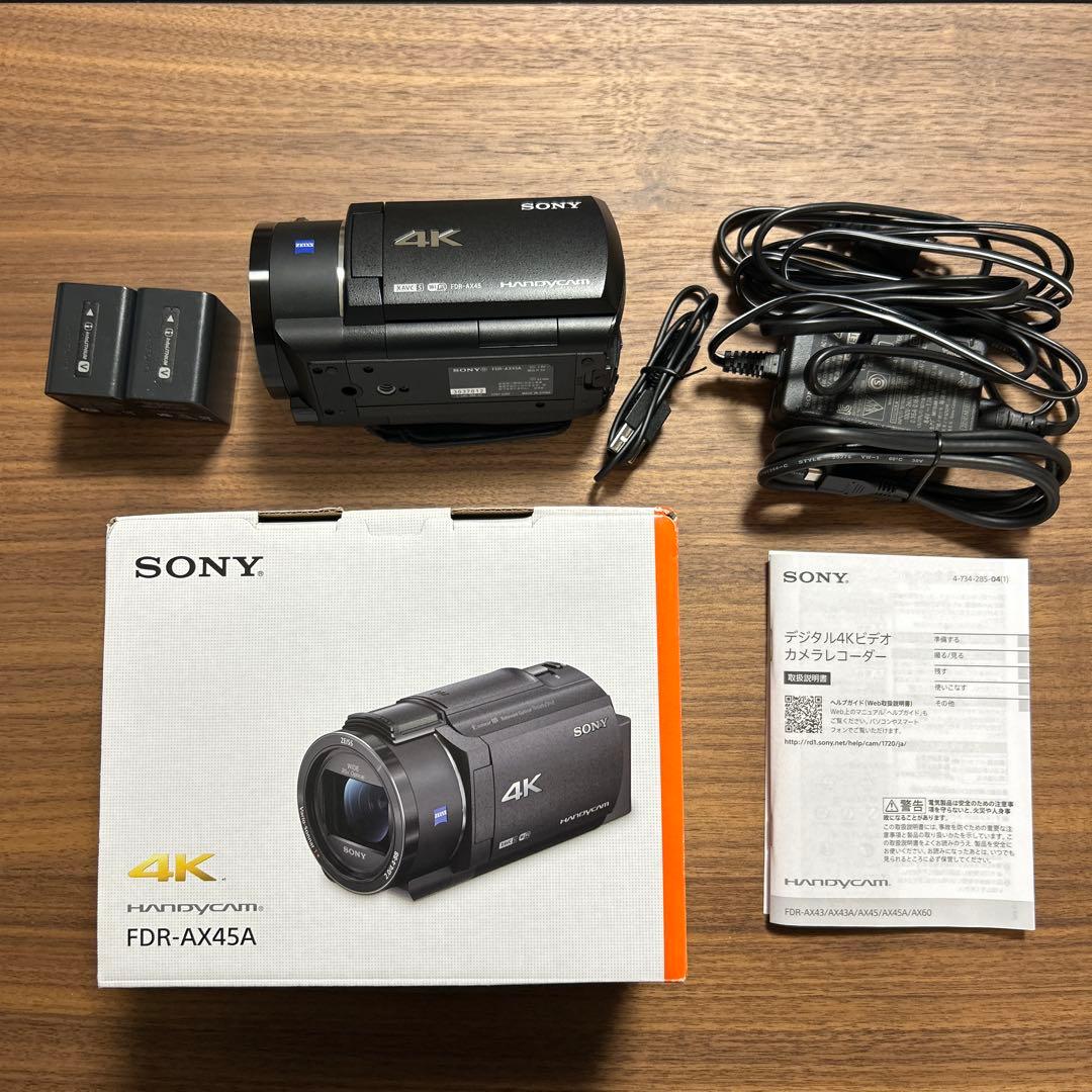 SONY 4K ハンディカム FDR-AX45A