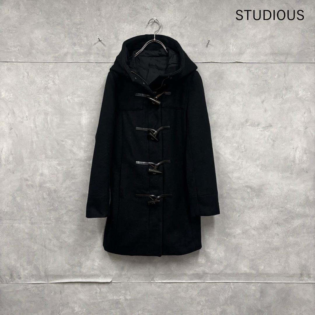STUDIOUS デカフード ダッフルコート　日本製 N2125