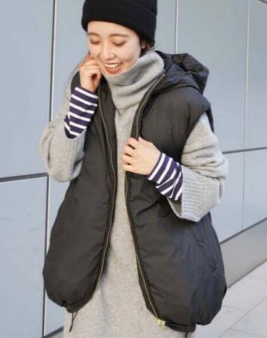 ドゥーズィエムクラス EVERYDAY I LIKE. 中綿ロングベスト