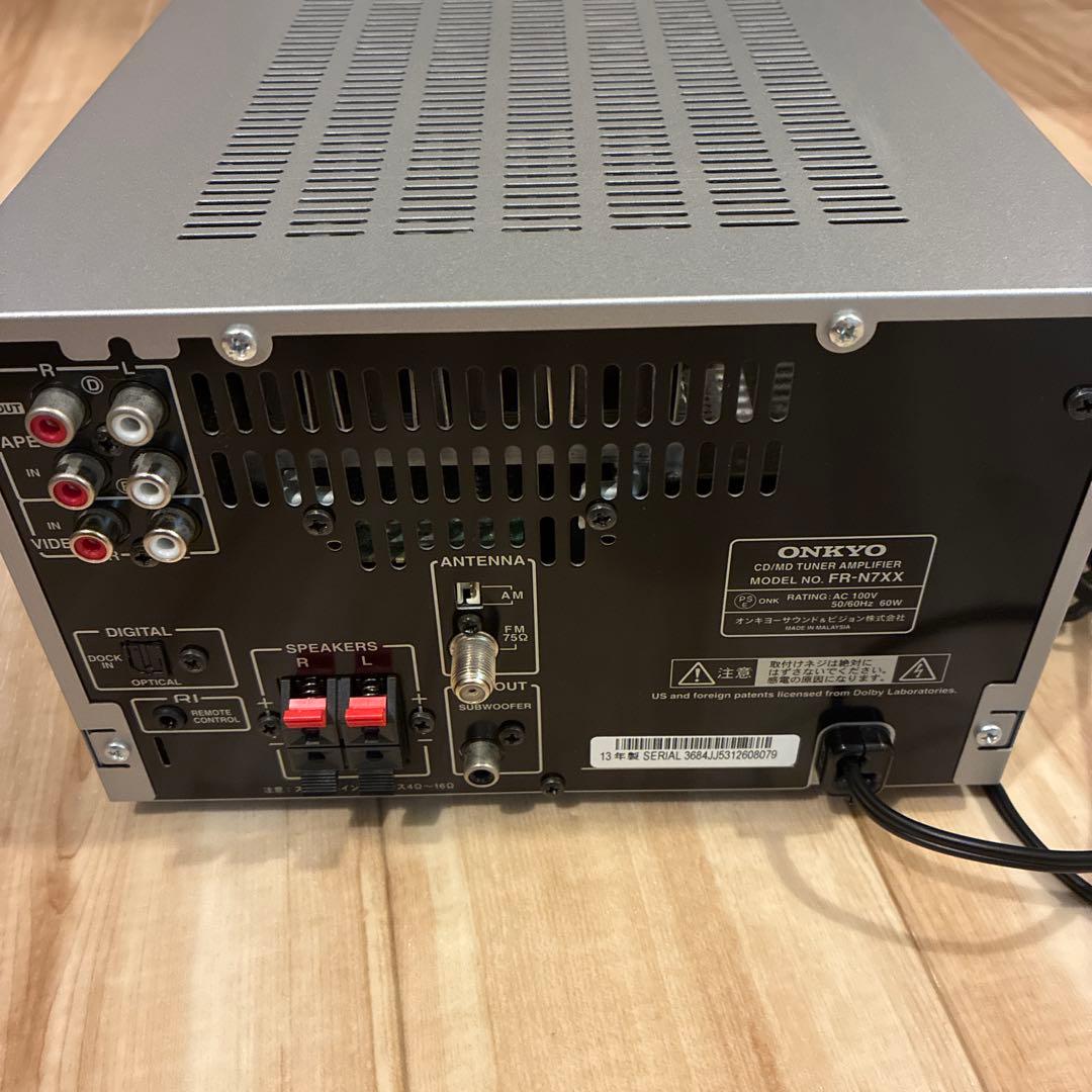 ラジオ・コンポ ONKYO CD/MD/TUNER FR-N7XX