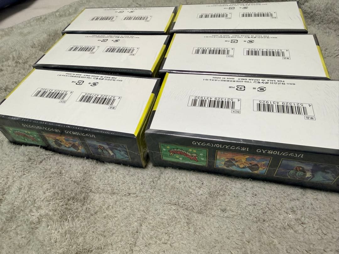 ポケモンカード　MEGAドリームex 6box シュリンク付き！