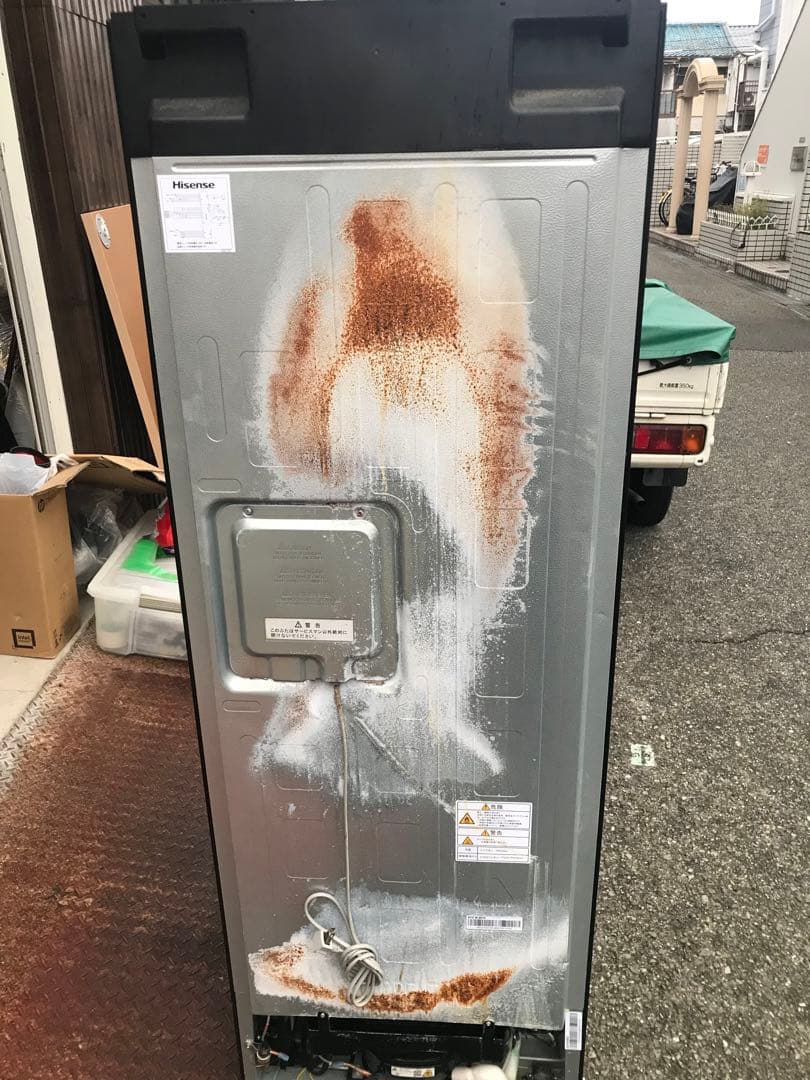 ハイセンス ３ドア冷蔵庫 ガラスドア 省エネ　２８２L　HR-G2801BR