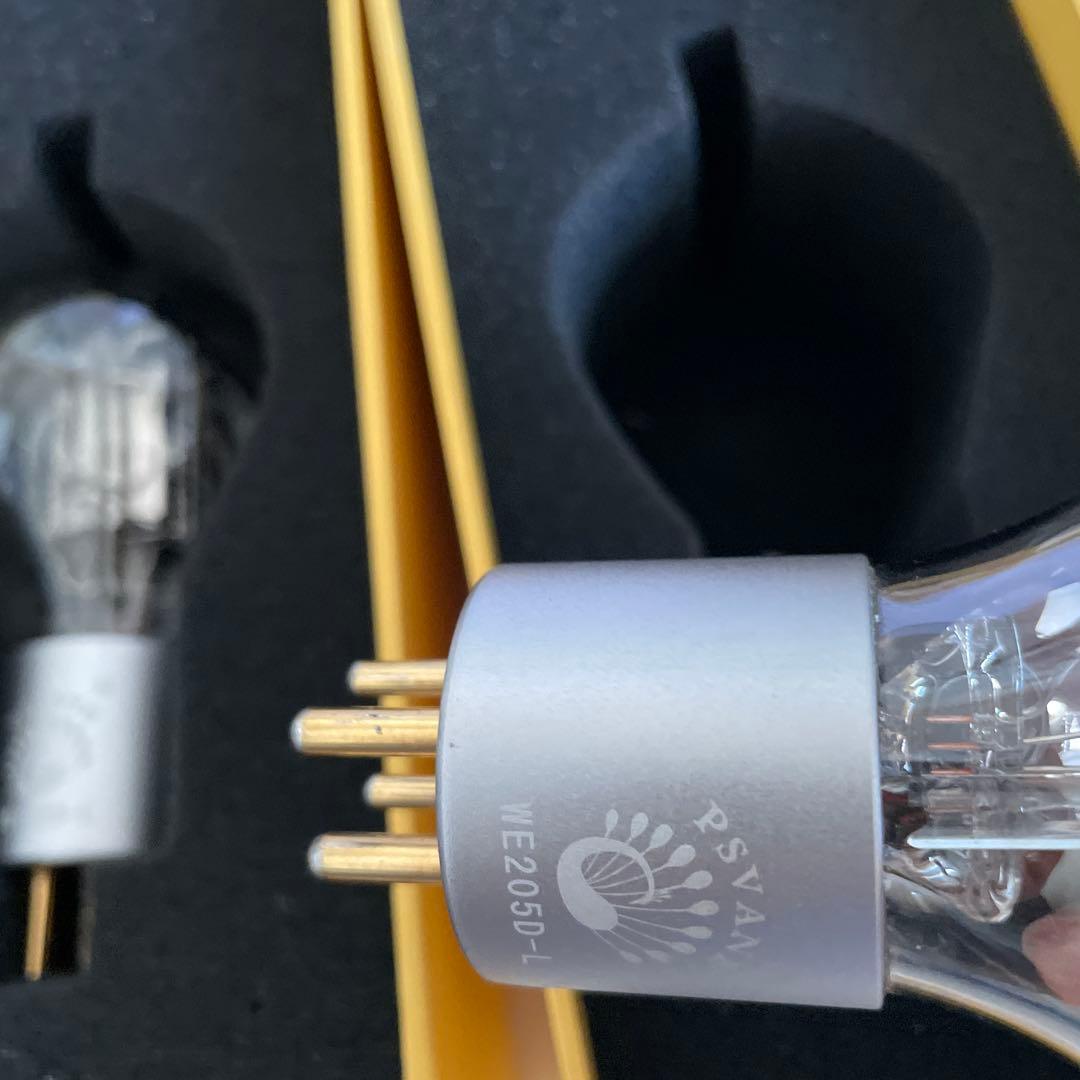 メ　WE205D-L 真空管 2本セット 新品　値下げ交渉不可