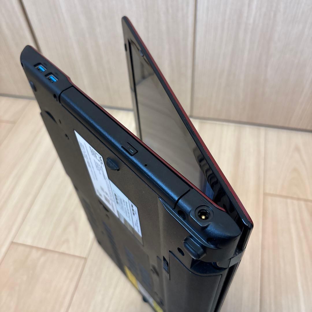 美品Windows11 NEC LaVie 15.6 レッドoffice2021