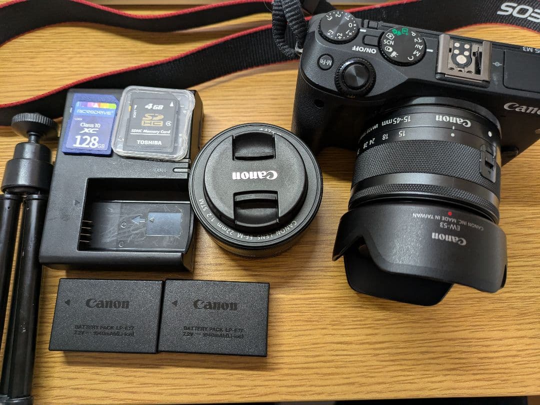 canon m3 +レンズセット