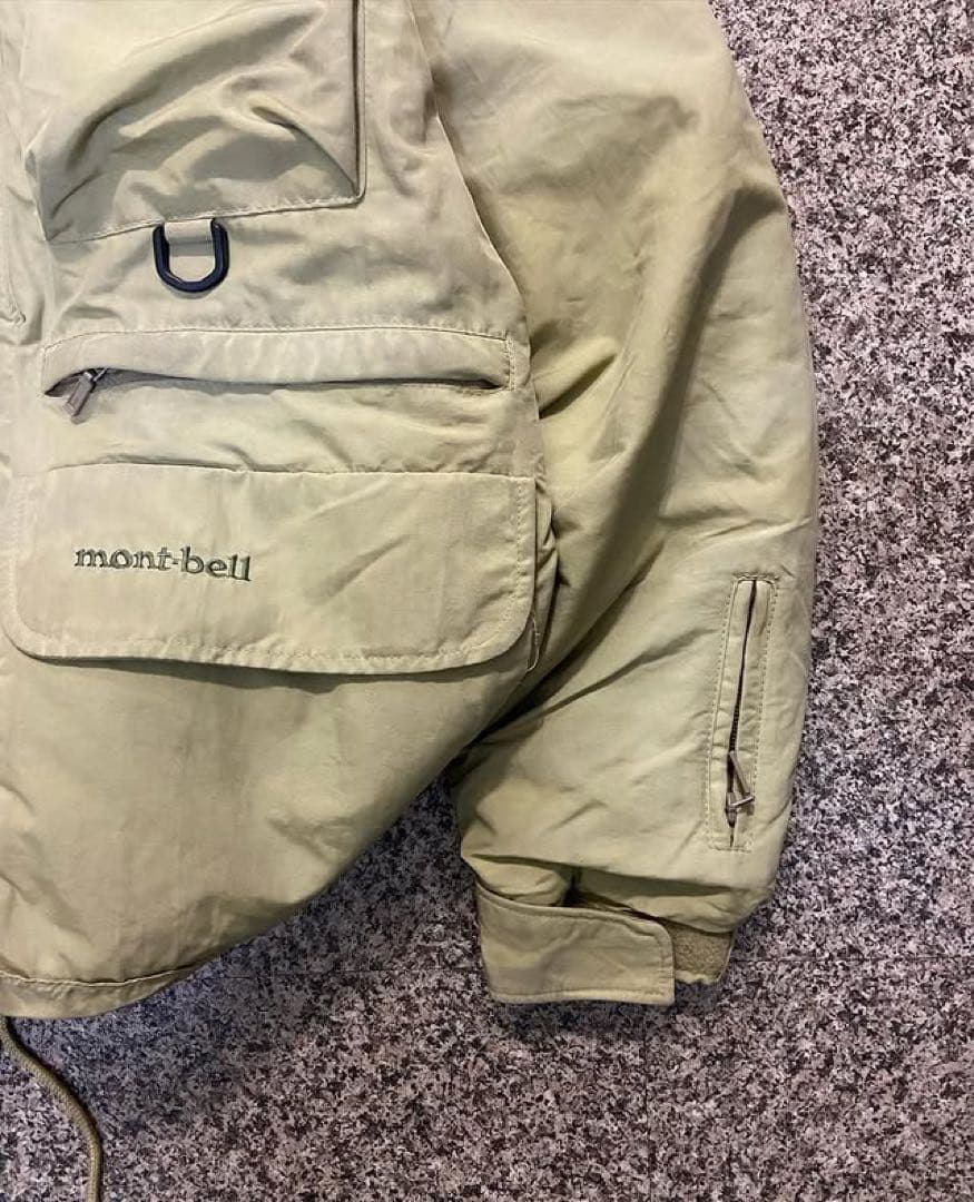 mont-bell フィッシングジャケット　90s 紫タグ
