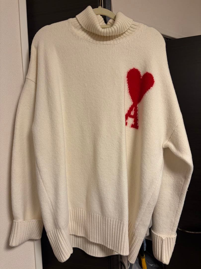 Ami Paris タートルネック　ニット　Mサイズ