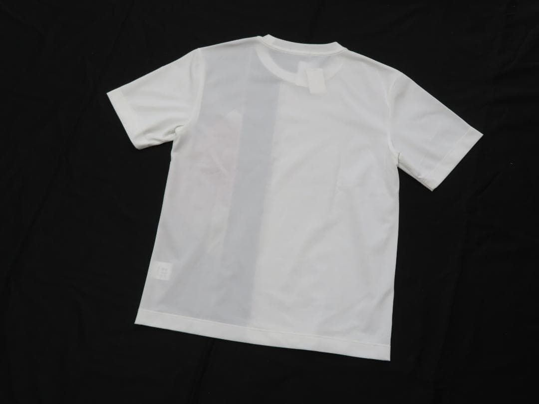 ブラックレーベル クレストブリッジ　半袖チェック柄カットソー　白　Mサイズ