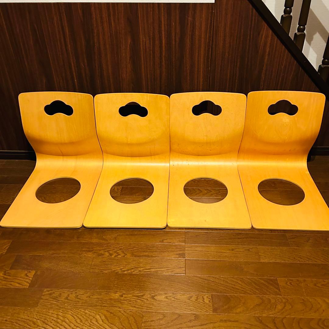 【良品】 曲げ椅子 10脚セット 木製 アンティーク