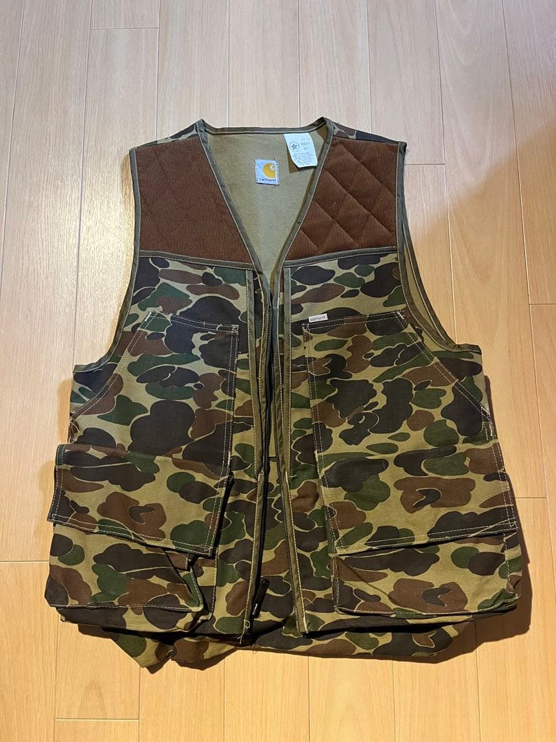 カーハート ダック 迷彩 カモフラ ハンティング ヴィンテージ アメリカ製