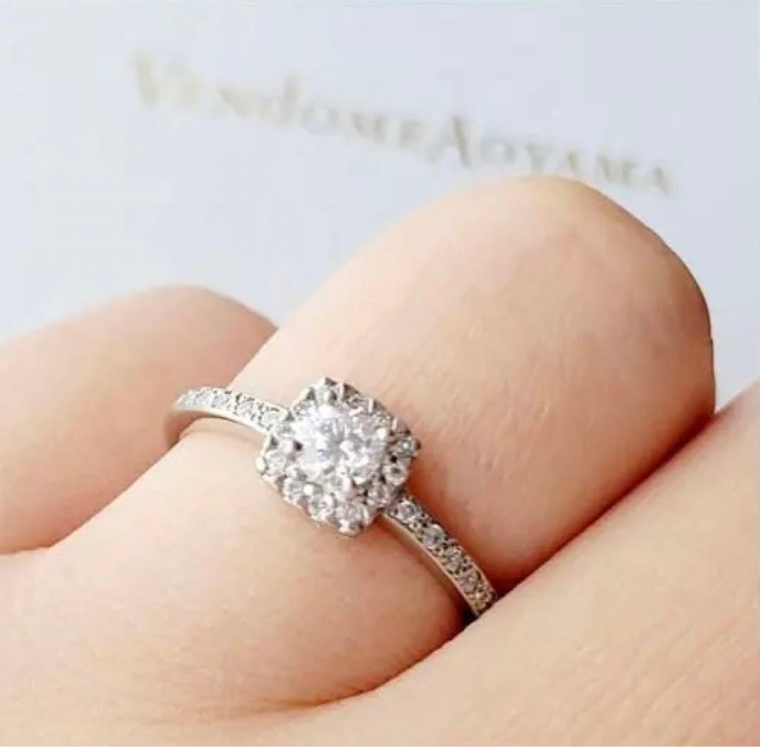 ヴァンドーム青山　ダイヤモンドリング　キャトル　　11号