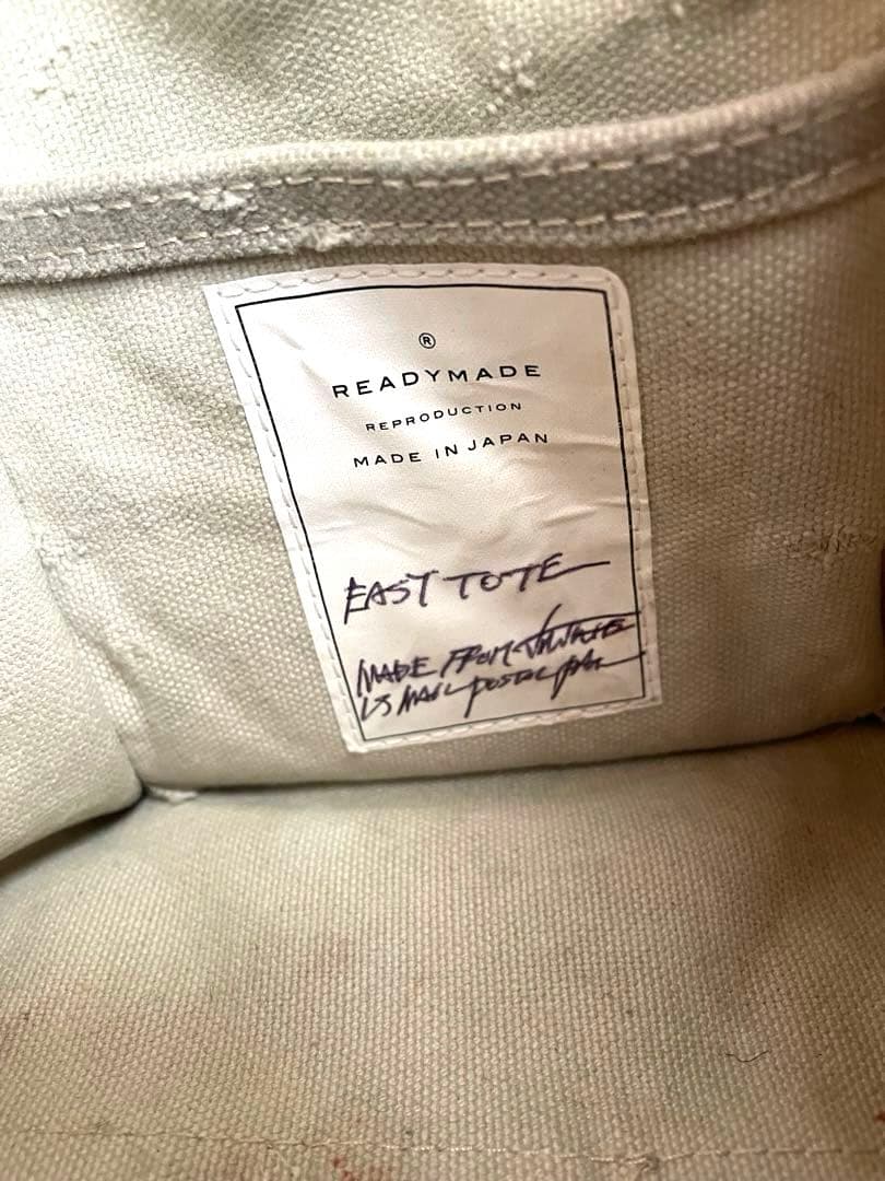 完売品 値下げ中 READYMADE tote bag S white