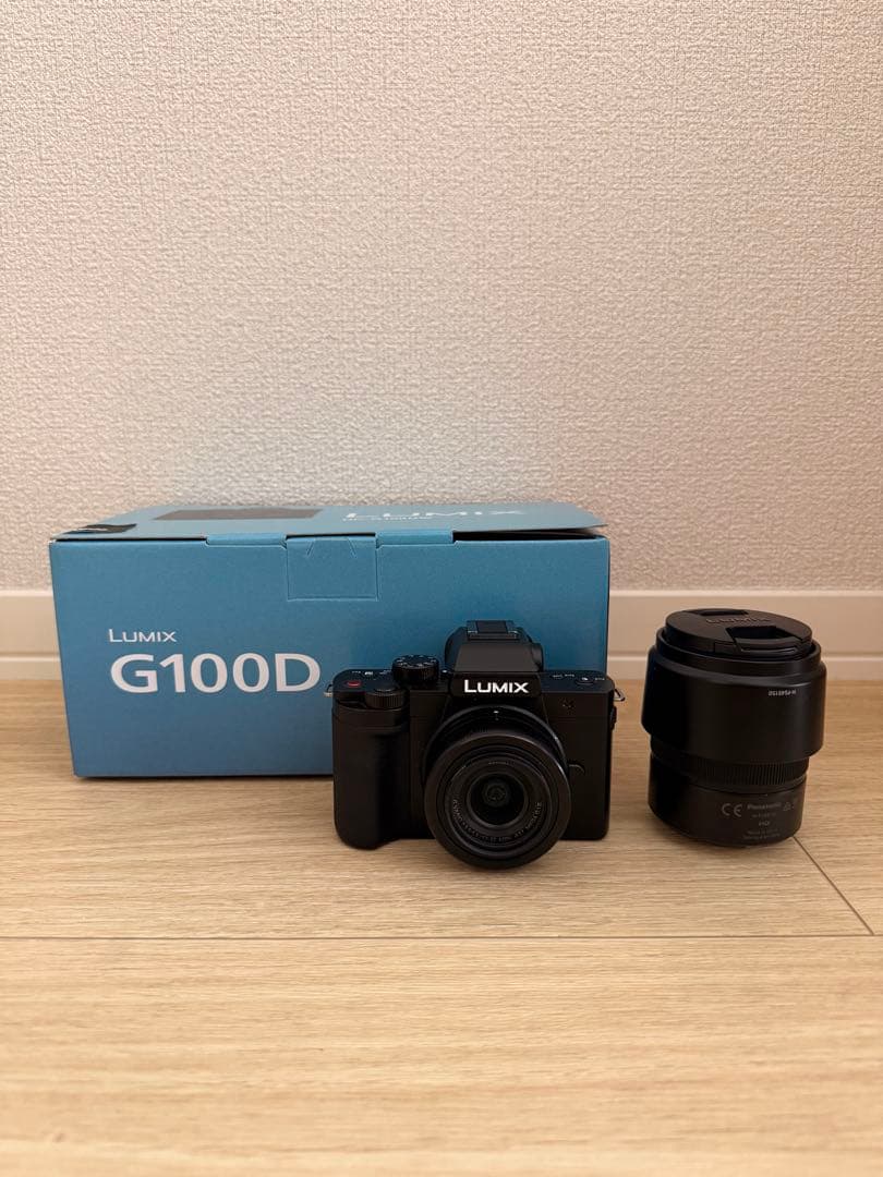 LUMIX G100D ミラーレスカメラ 本体とレンズセット