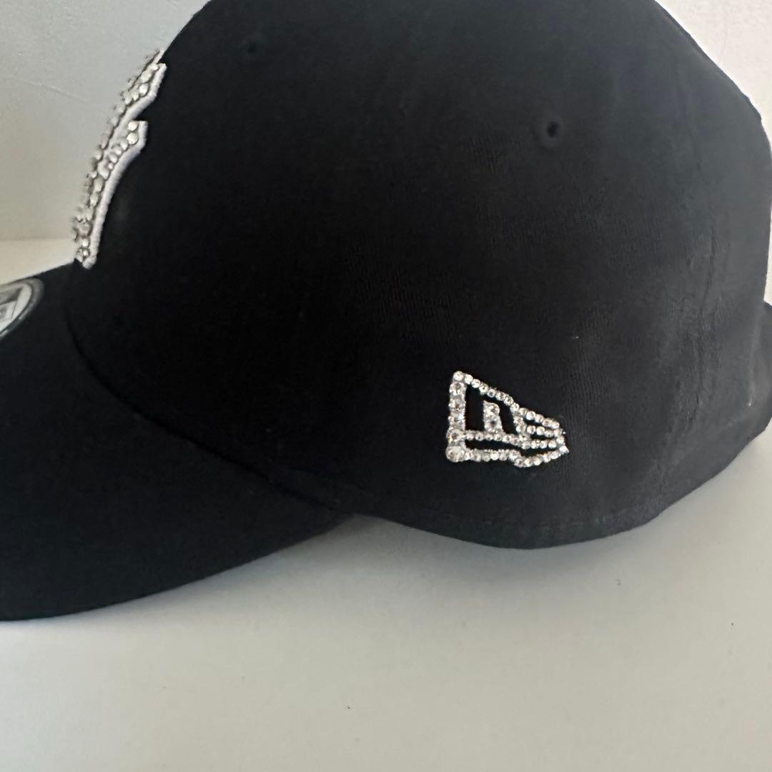 ニューエラ　スワロフスキー［NYブラック］ユニセックス　NEWERA