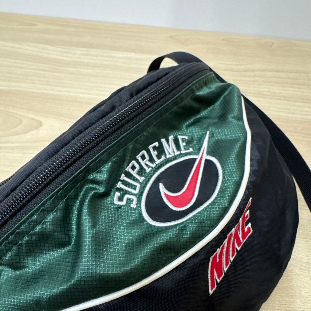 supreme×nike ボディーバッグ シュプリーム ナイキ グリーン