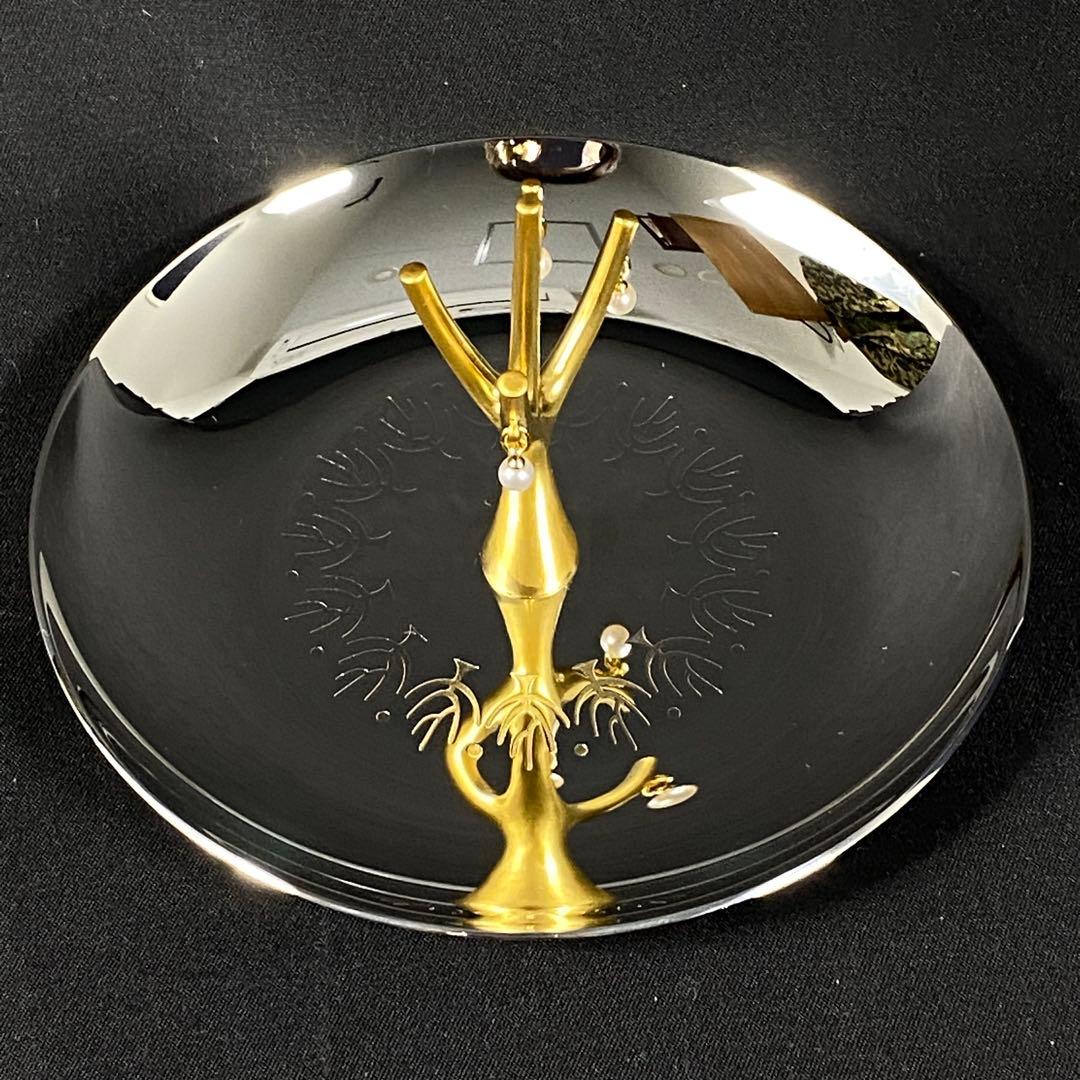 美品 MIKIMOTO 150周年 ツリー型トレイ