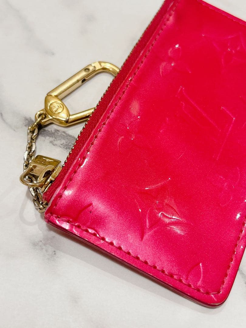 ルイヴィトン　LV キーケース　ケース　ピンク