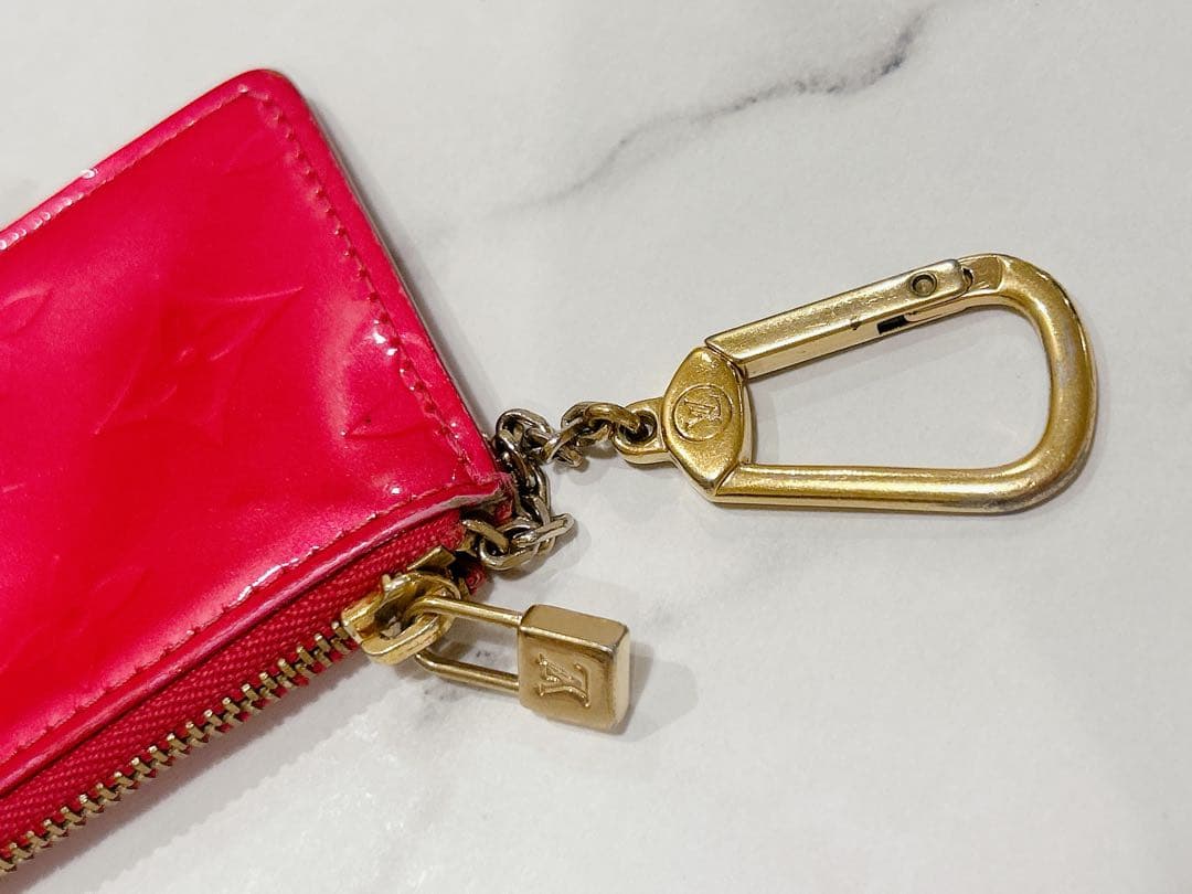 ルイヴィトン　LV キーケース　ケース　ピンク