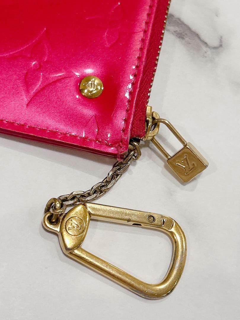 ルイヴィトン　LV キーケース　ケース　ピンク