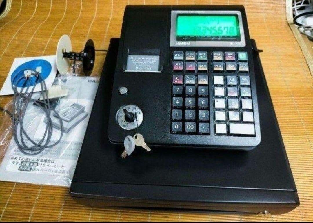 カシオレジスター　TE-300　フル設定無料　 送料無料人気機種　445888