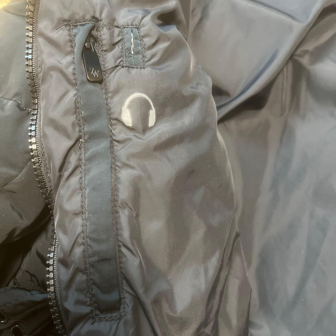 ★美品★ZARA くびれ　ロングダウン　ザラ　ショールカラー　ベルト　撥水