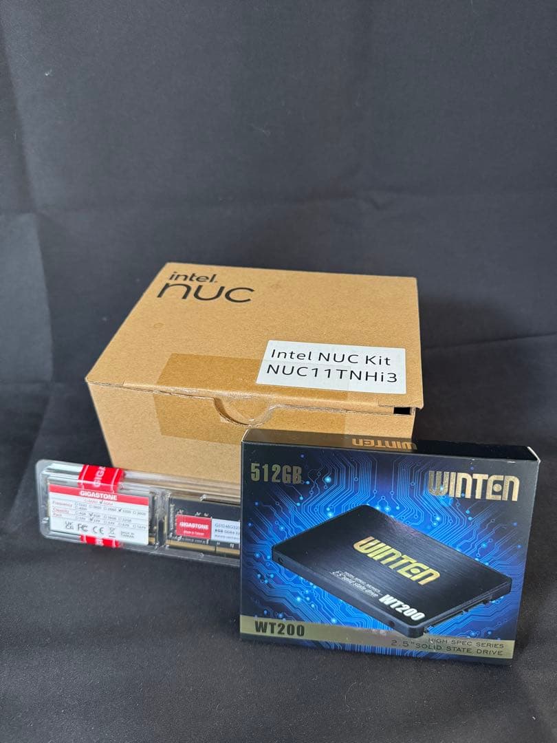わ*け様 NUC11TNHi3 ベアボーンキット　中古品