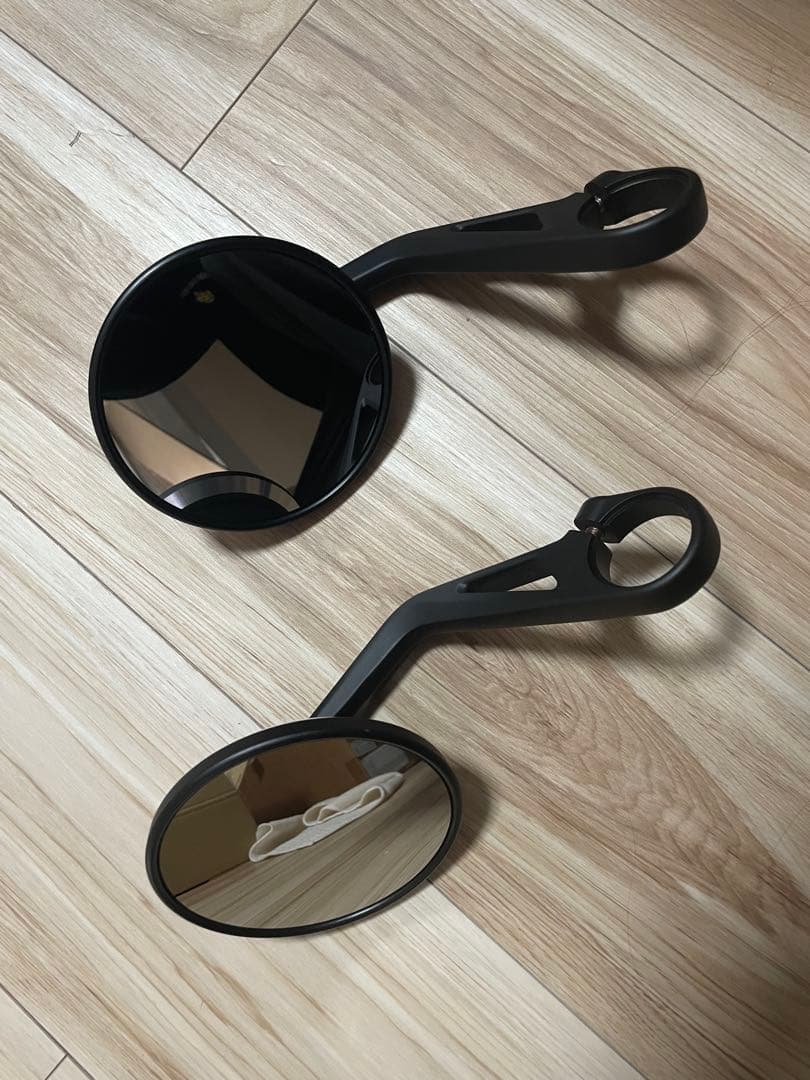 トライアンフ　純正オプション　バーエンドミラー