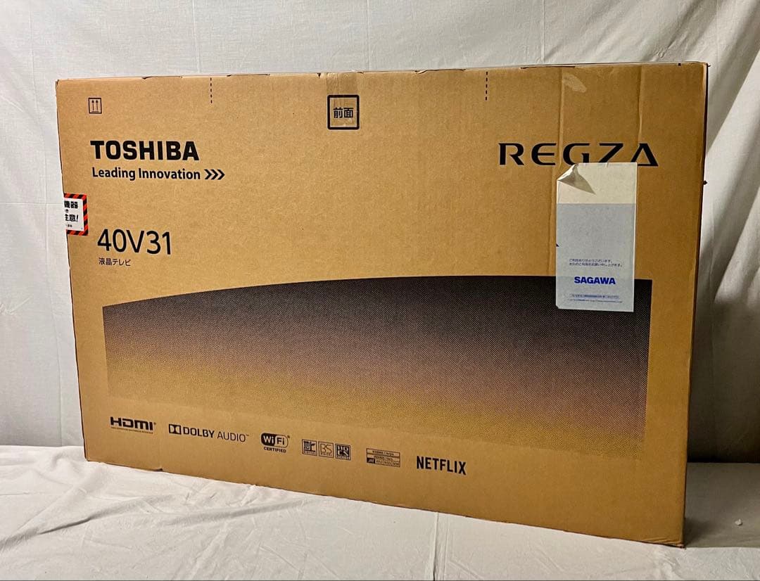 ② 東芝 液晶テレビ 40V型 40V31 2017年製