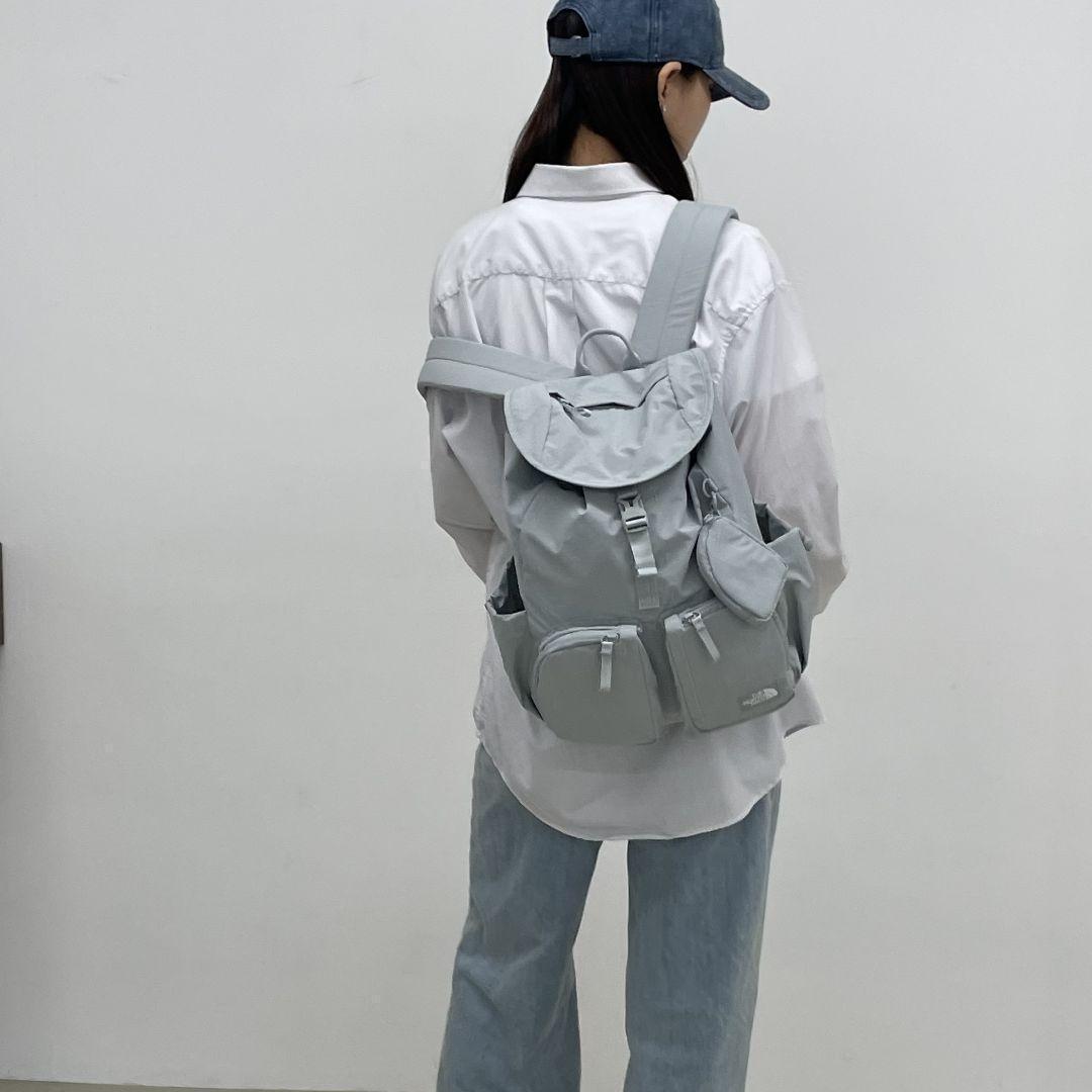 新品 ノースフェイス ホワイトレーベル リュック グレー 並行輸入品