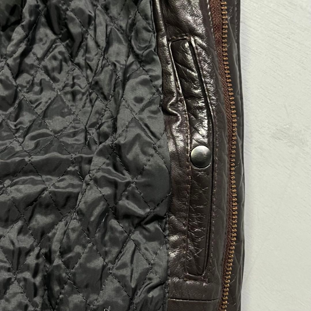 vintage A-2 レザージャケット　深水光太　ショート丈　牛革　短丈　黒