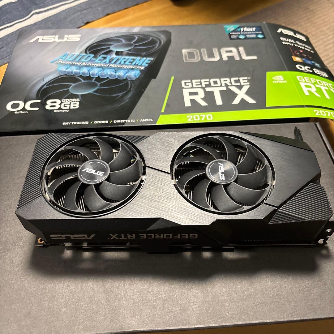 グラフィックボード・グラボ・ビデオカード ASUS GeForce RTX 2070 OC Edition 8GB