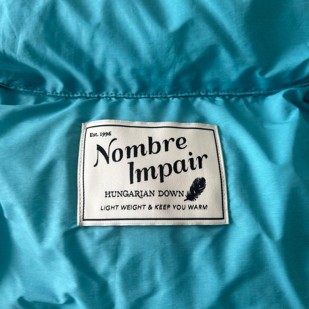 【SALE】Nombre Impair ダウンベスト ハンガリアンダウン