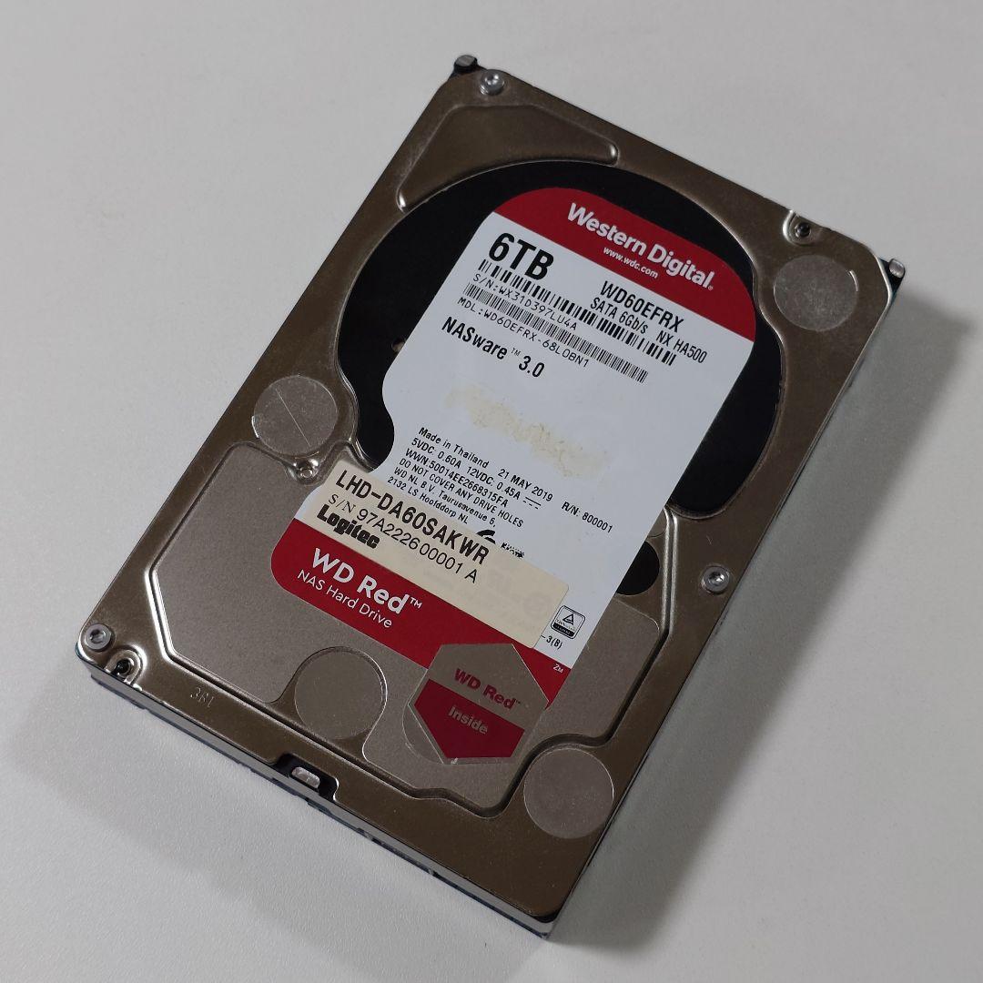 Western Digital Red 6TB ハードディスク
